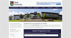 Desktop Screenshot of keelestudentpad.co.uk